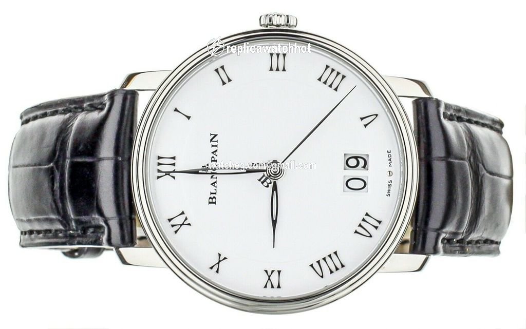 Blancpain Villeret Mens watch Unisex Automatic Steel 6669-1127-55B 2