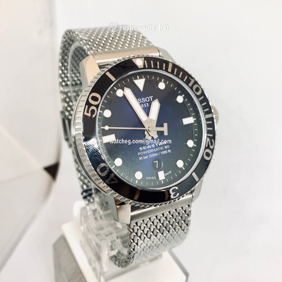Tissot Seastar 1000 Mens watch Unisex Automatic Steel T120.407.11.041.02 2