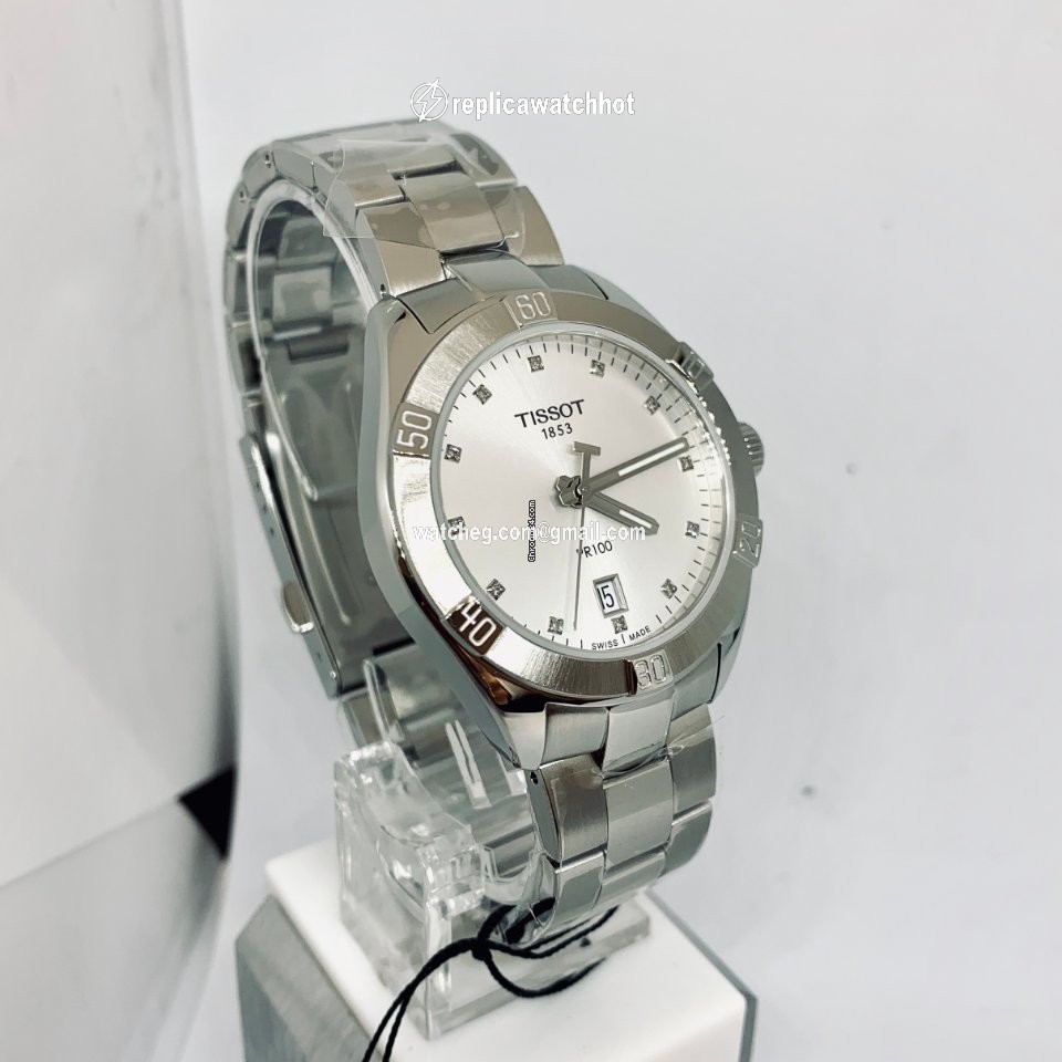 Tissot PR 100 Womens watch Quartz Steel T101.910.11.036.00 2