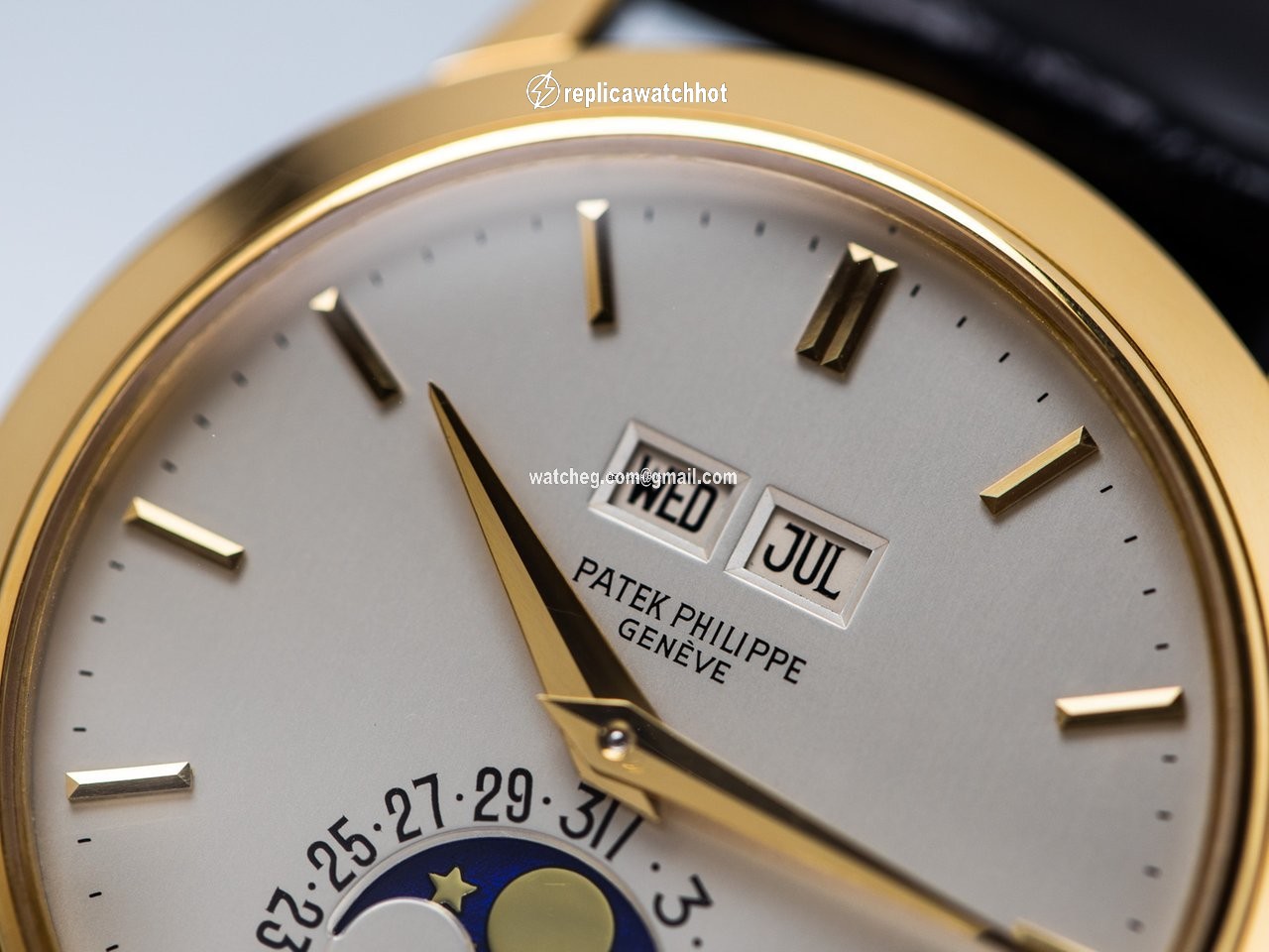 Patek Philippe Perpetual Calendar Mens watch Unisex Automatic Yellow gold 3450 2