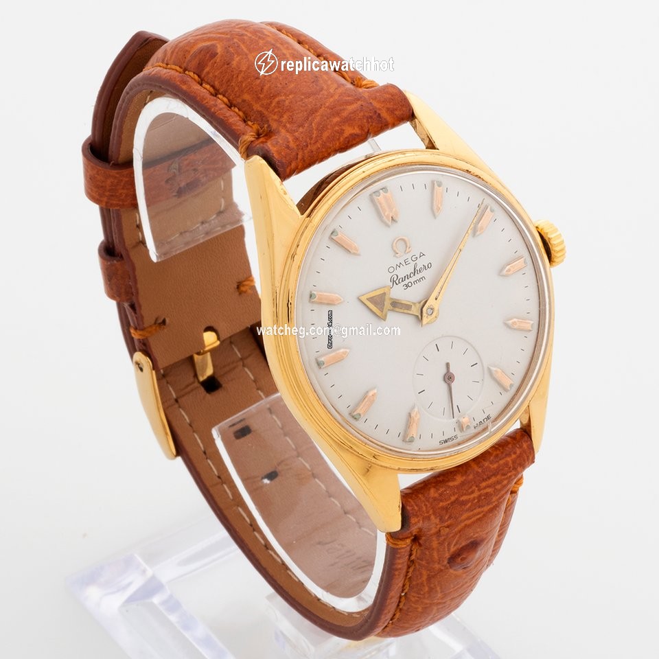 Omega Mens watch Unisex Manual winding Gold Steel 2990 2