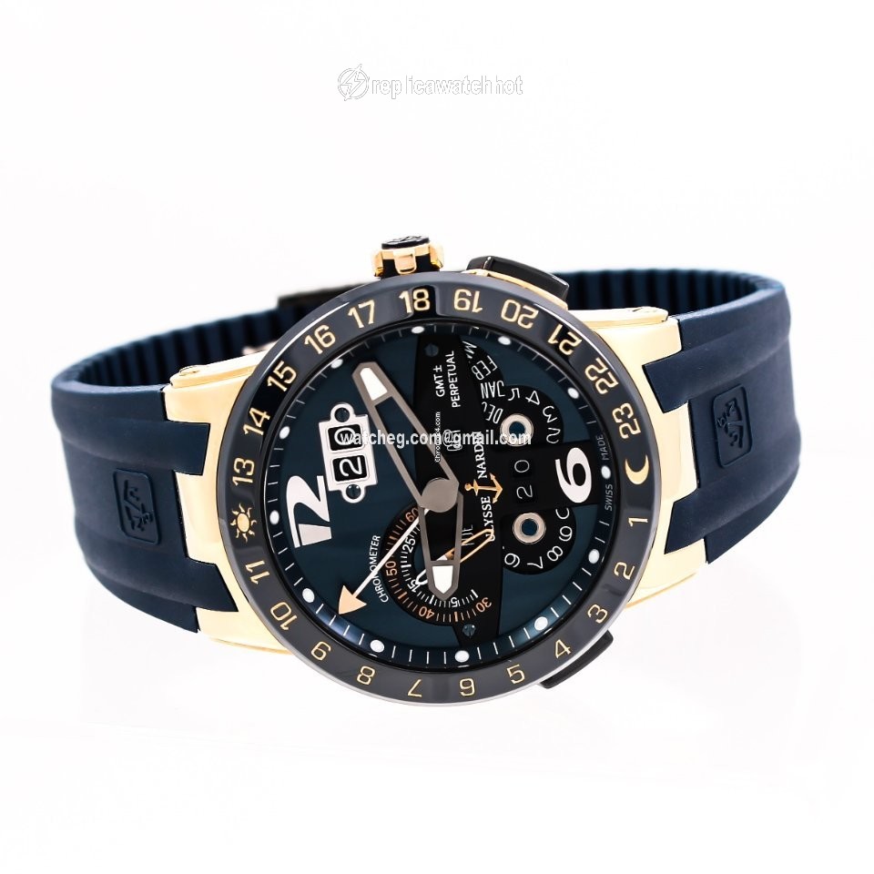 Ulysse Nardin El Toro  Black Toro Mens watch Unisex Automatic Rose gold 326-00-3 BQ 2
