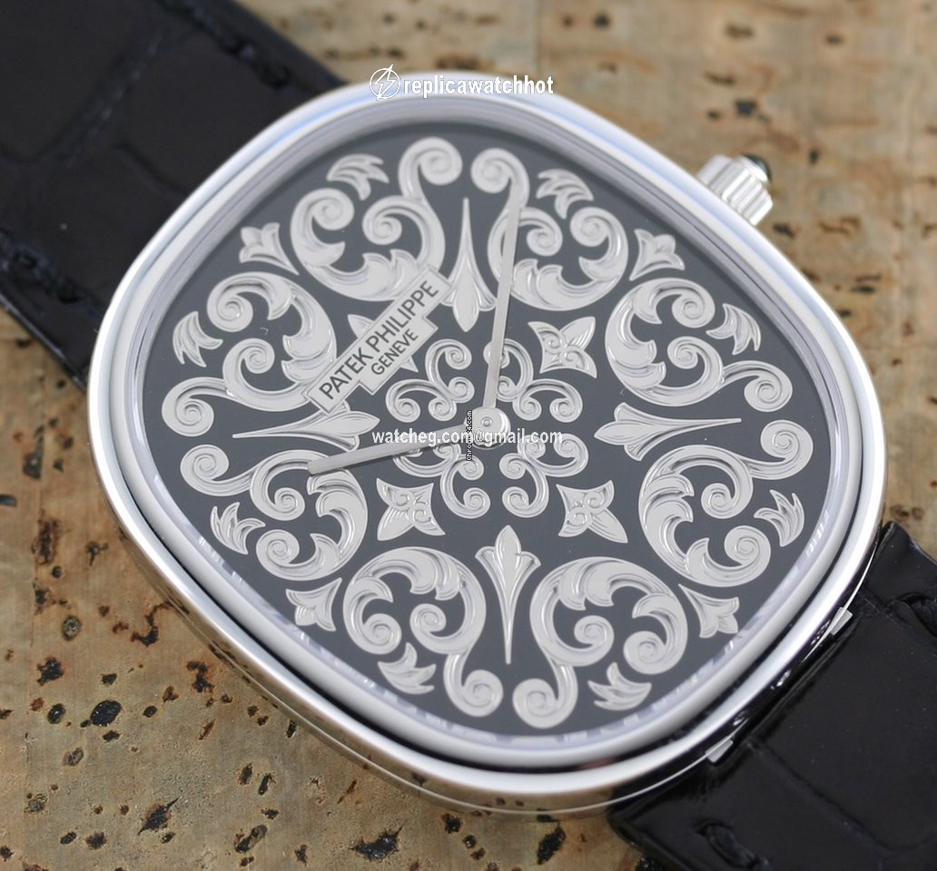 Patek Philippe Golden Ellipse Mens watch Unisex Automatic Platinum 5738 50P-001 2