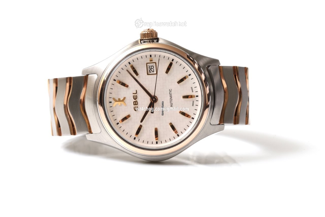 Ebel Wave Mens watch Unisex Automatic Gold Steel 1216204 2