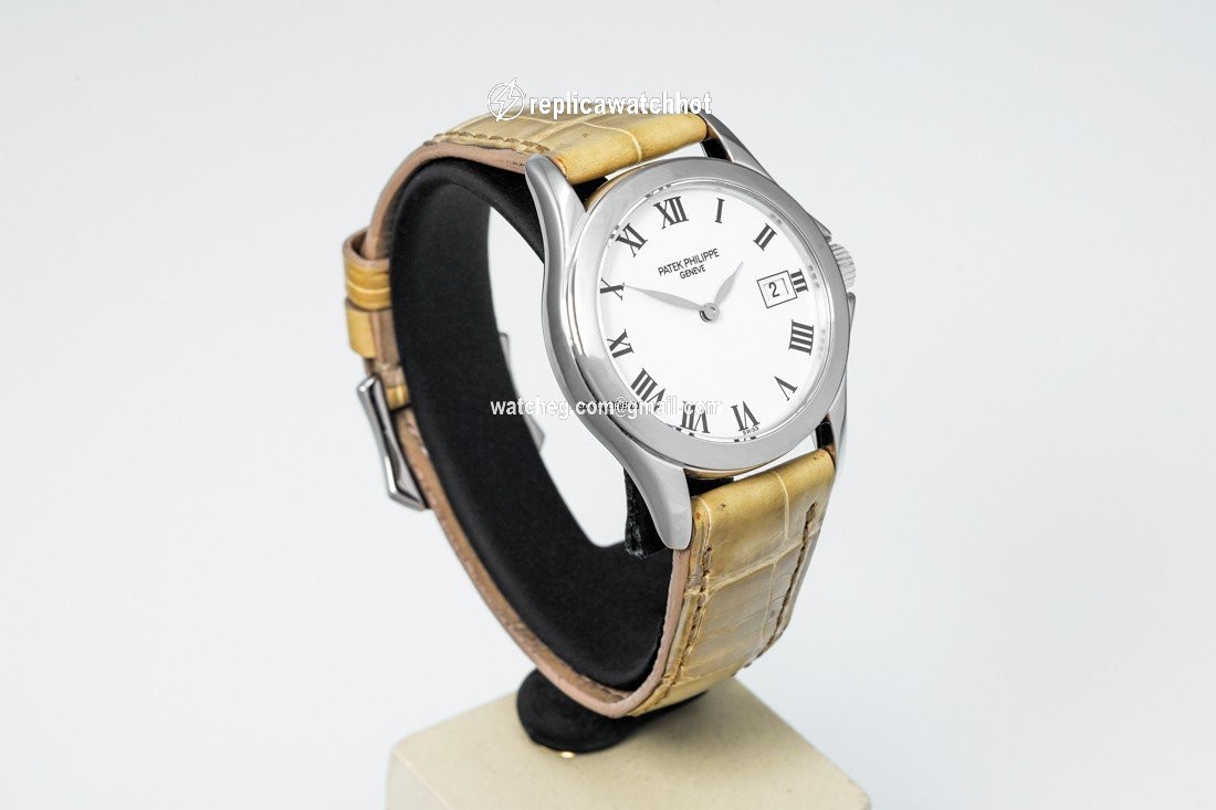 Patek Philippe Calatrava Womens watch Quartz White gold 4906 G 001 2