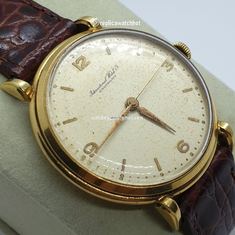 IWC Mens watch Unisex Manual winding Yellow gold 1264781 2