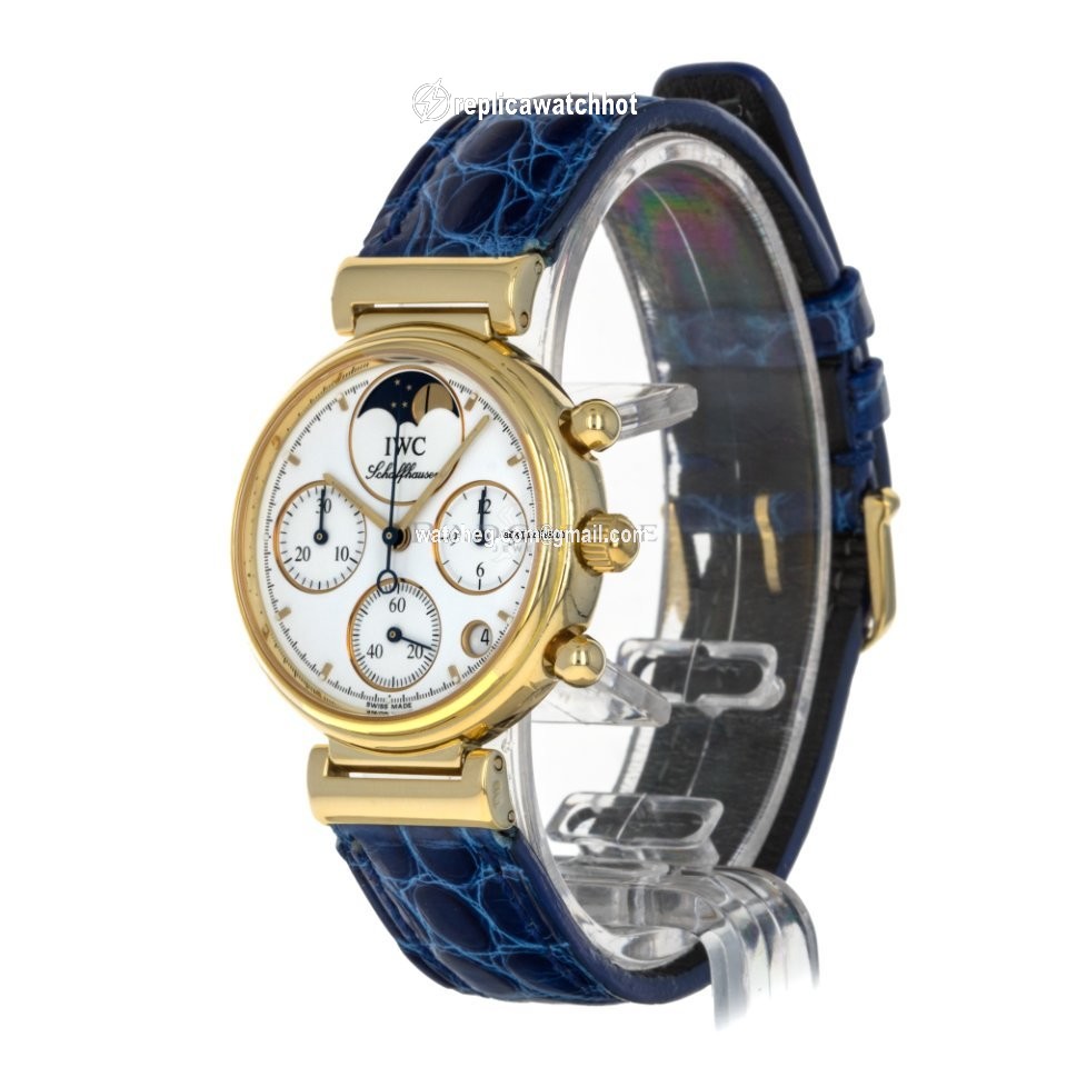 IWC Da Vinci Chronograph Womens watch Quartz Yellow gold IW3735 2
