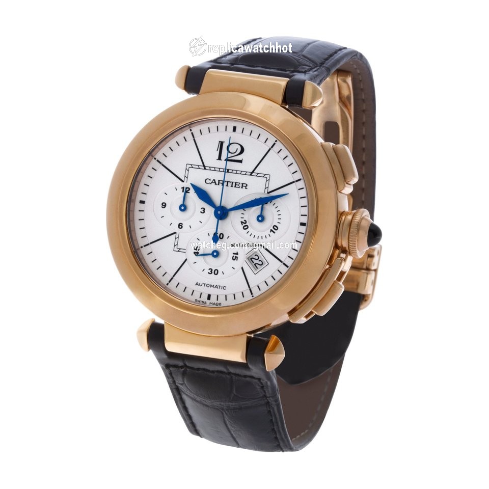 Cartier Pasha Mens watch Unisex Automatic Rose gold W3019951 2