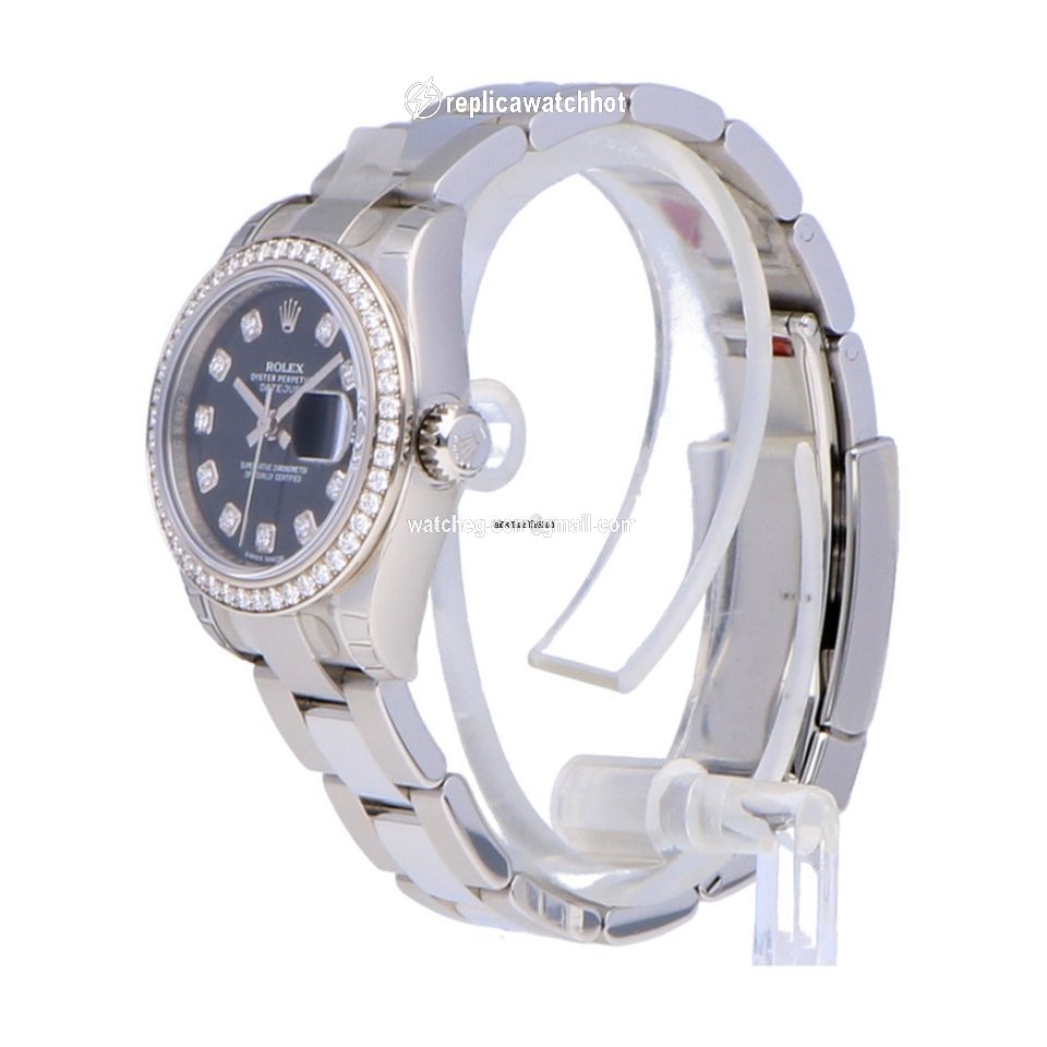 Rolex Lady-Datejust Womens watch Silver Automatic 179384-0002 2