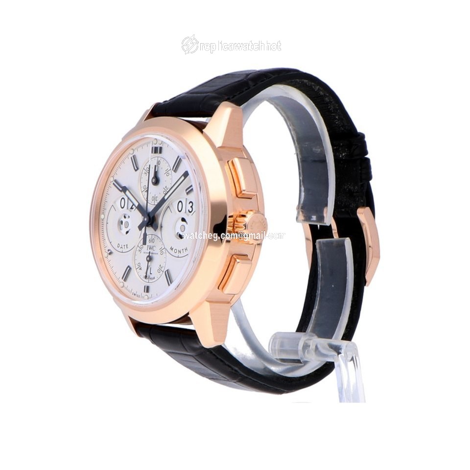IWC Ingenieur Perpetual Calendar Digital Date-Month Mens watch Unisex Automatic Red gold IW381701 2