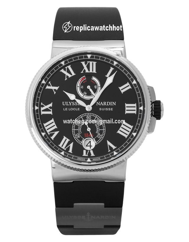 Ulysse Nardin Marine Chronometer Manufacture Mens watch Unisex Automatic Steel 1183-122 42 2
