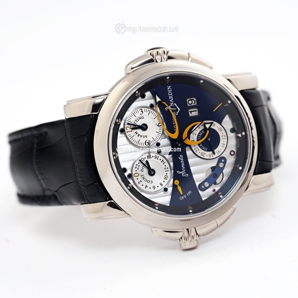 Ulysse Nardin Sonata Mens watch Unisex Automatic White gold 670-88 213 2