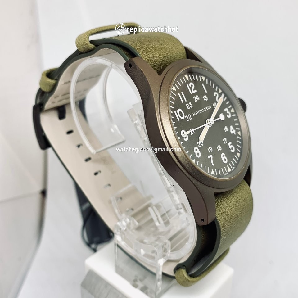 Hamilton Khaki Field Mens watch Unisex Manual winding Steel H69449861 2