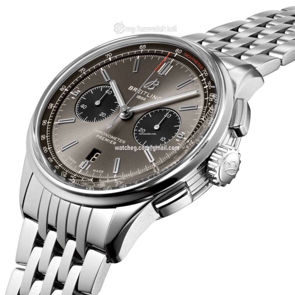 Breitling Mens watch Unisex Automatic Steel AB0118221B1A1 2