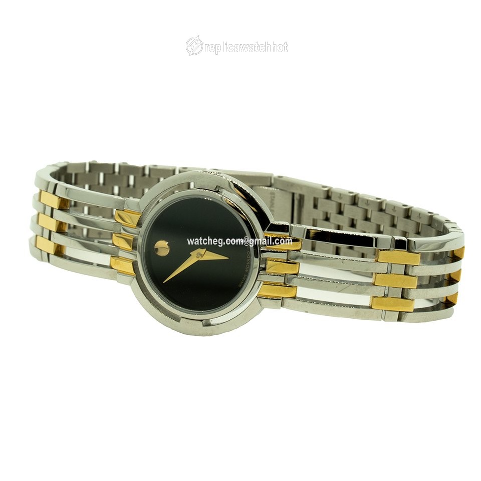 Movado Esperanza Womens watch Quartz Gold Steel 0605090 2