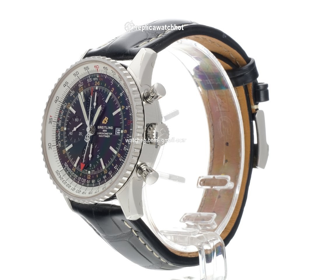 Breitling Navitimer World Mens watch Unisex Automatic Steel A2432212 B726 760P 2