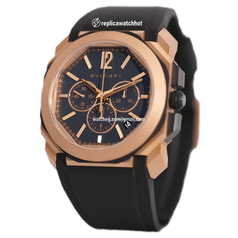 Bulgari Octo Mens watch Unisex Automatic Gold Steel 103204 BGOP41BGLCH 2