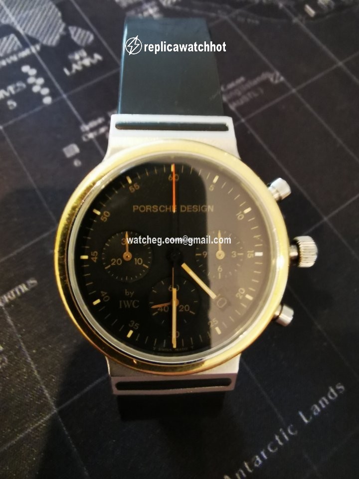Porsche Design Mens watch Unisex Quartz Gold Steel 3720-002 2