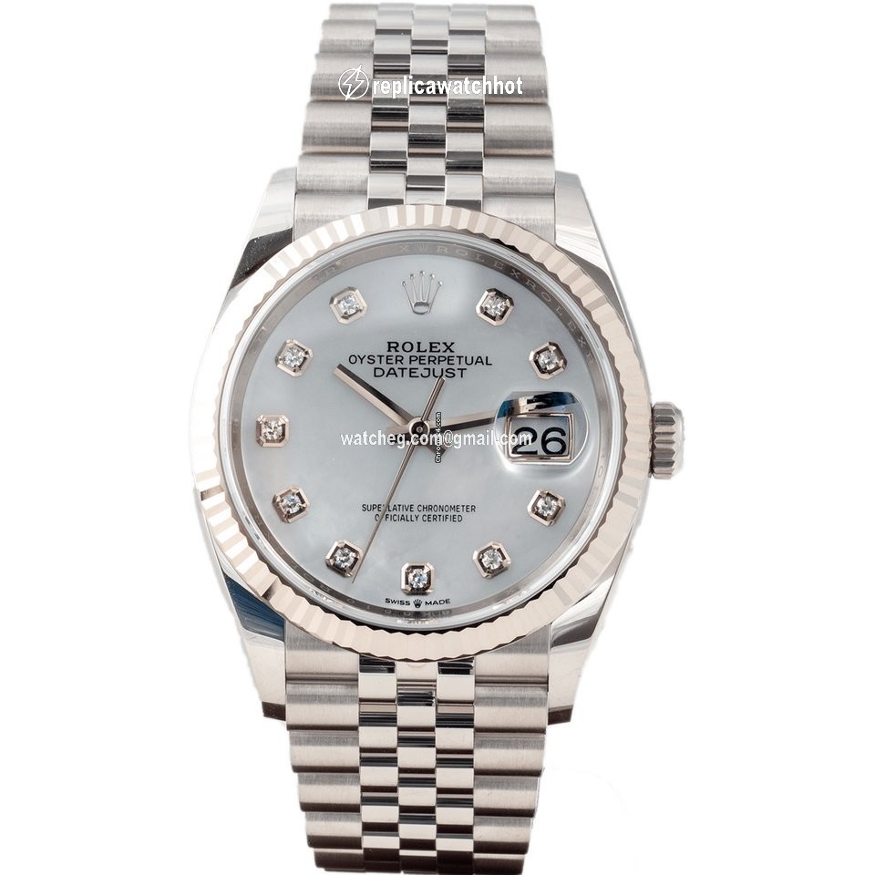 Rolex Datejust 36 Womens watch Steel Automatic 126234-0019 2