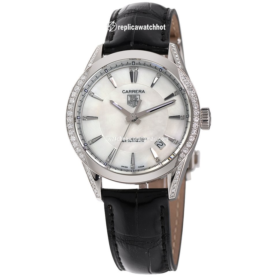 TAG Heuer Carrera Lady Mens watch Unisex Automatic Steel wv2212.fc6302 2