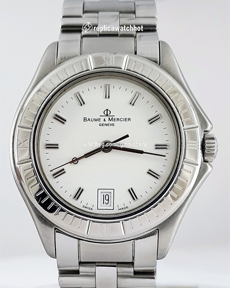 Baume & Mercier Mens watch Unisex Quartz Steel MV045042 2