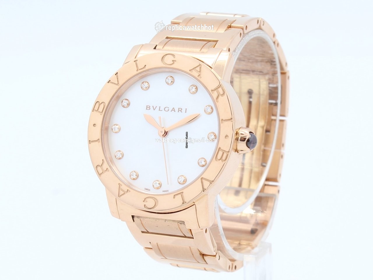 Bulgari Bulgari Mens watch Unisex Automatic Rose gold BBLP33G 2