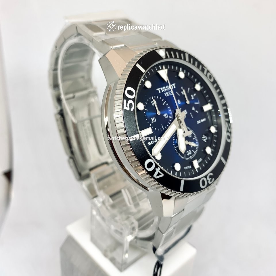 Tissot Seastar 1000 Mens watch Unisex Quartz Steel T120.417.11.041.01 2