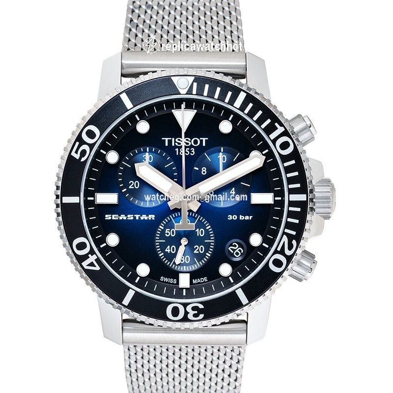 Tissot Seastar 1000 Mens watch Unisex Quartz Steel T120.417.11.041.02 2