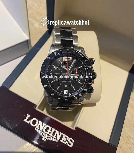 Longines Admiral Mens watch Unisex Automatic Steel L3.667.4.56.7 2