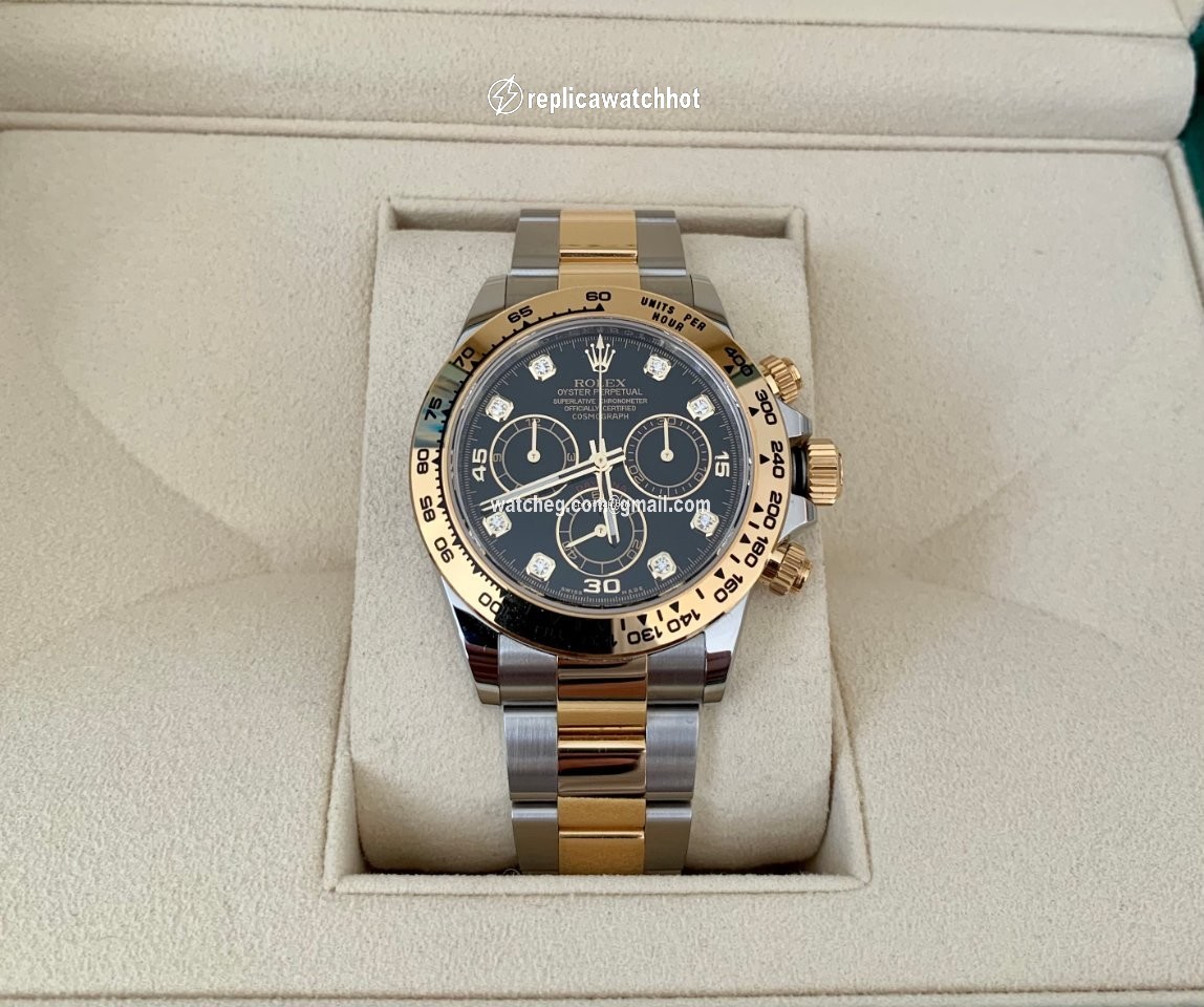 Rolex Daytona Mens watch Unisex Gold Steel Automatic 116503-0003 2