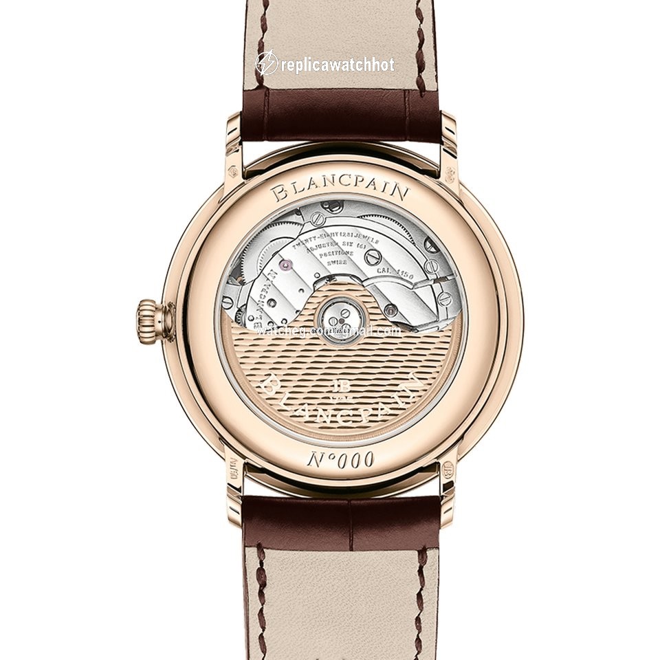 Blancpain Villeret Ultra-Slim Mens watch Unisex Automatic Red gold 6224-3642-55B 2