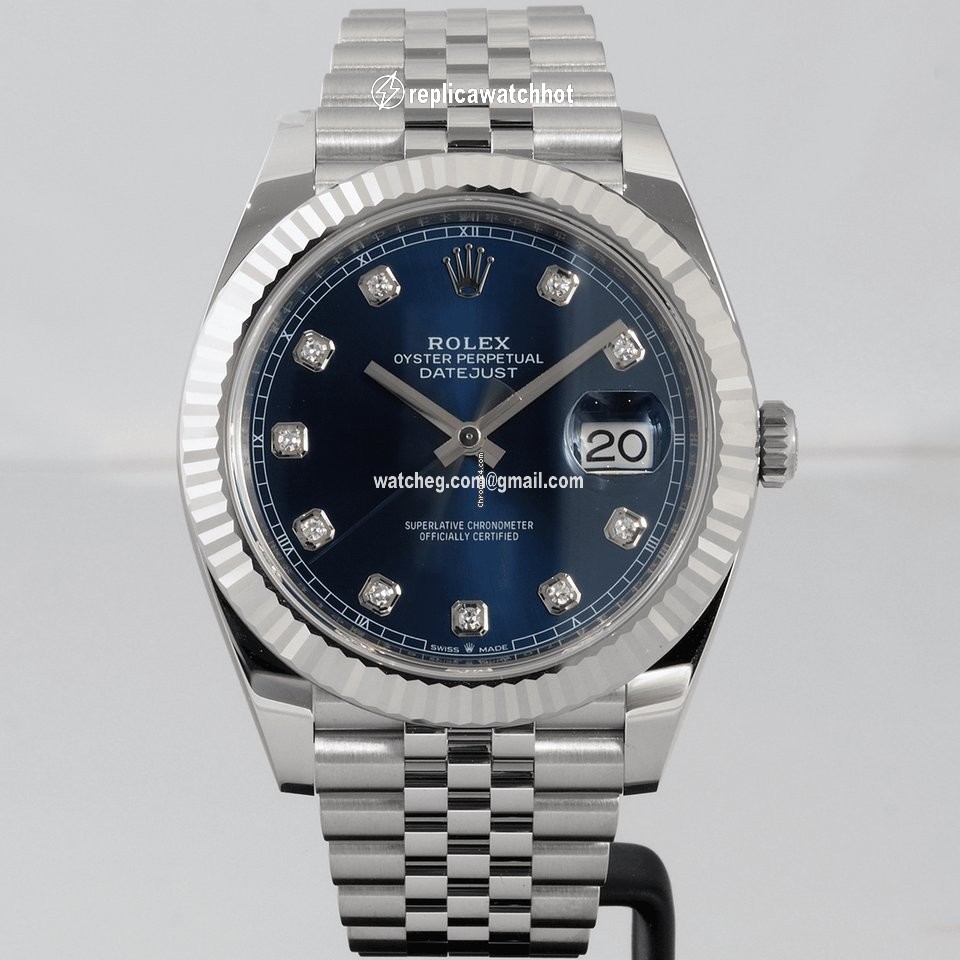 Rolex Datejust 41 Mens watch Unisex Steel Automatic 126334-0016 2