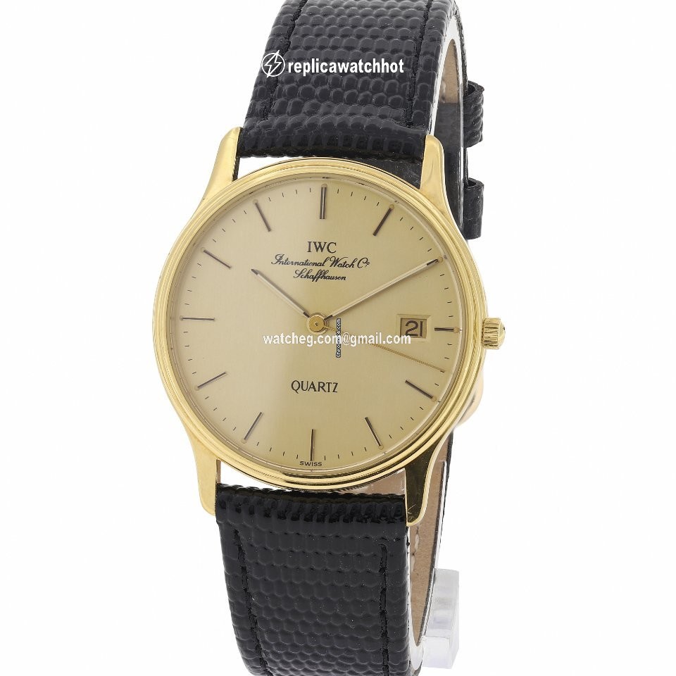 IWC Mens watch Unisex Quartz Yellow gold 3334 2