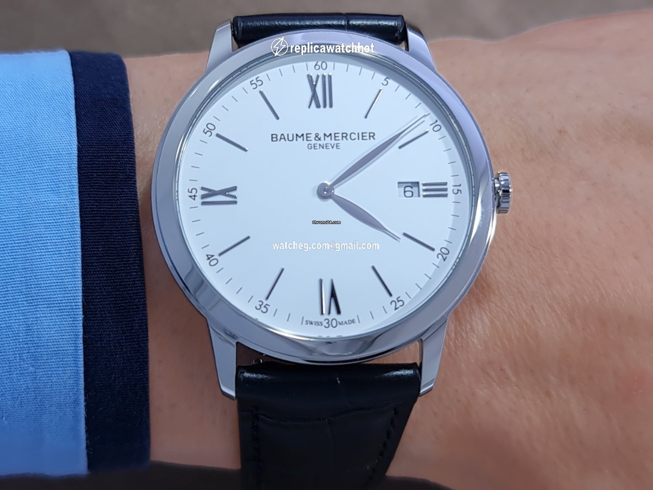 Baume & Mercier Classima Mens watch Unisex Quartz Steel M0A10414 2