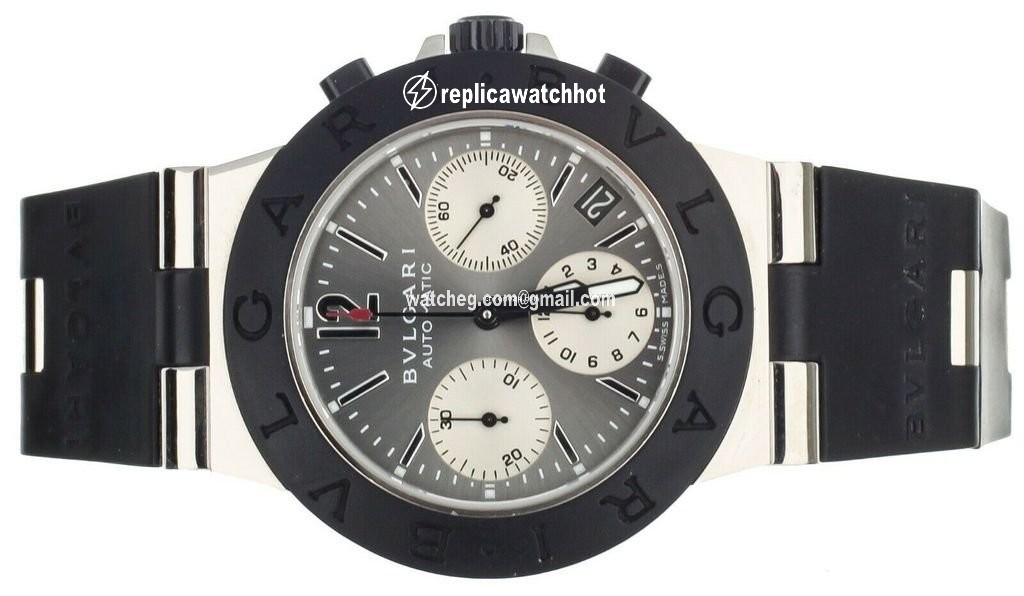 Bulgari Mens watch Unisex Automatic White gold ACW38G 2