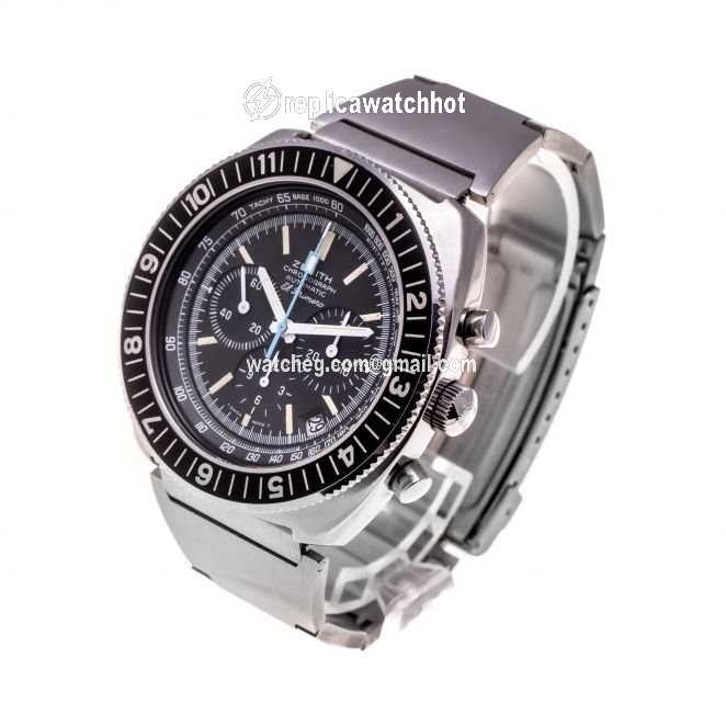 Zenith Pilot Mens watch Unisex Automatic Steel 01-0190-415 2