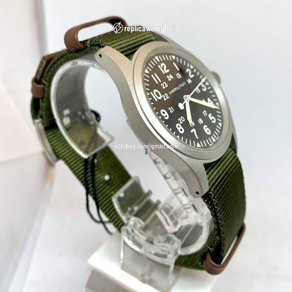 Hamilton Khaki Field Mens watch Unisex Manual winding Steel H69439931 2