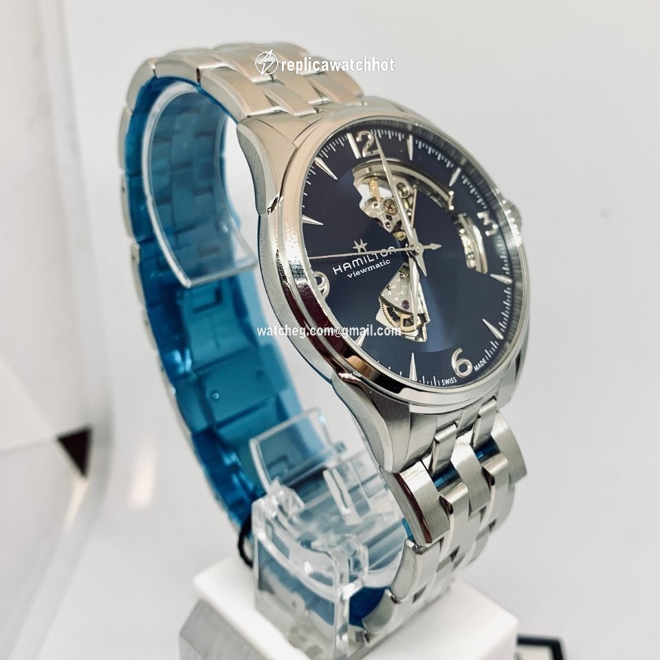 Hamilton Jazzmaster Open Heart Mens watch Unisex Automatic Steel H32705141 2