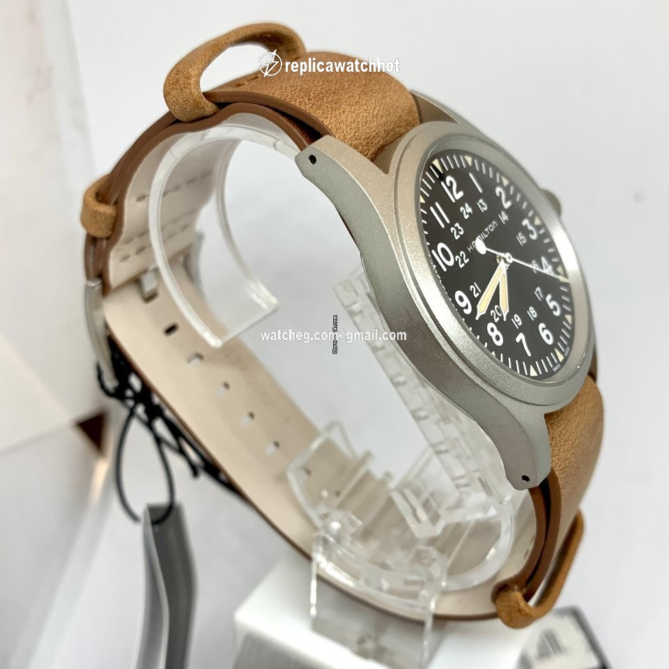 Hamilton Khaki Field Mens watch Unisex Manual winding Steel H69439531 2