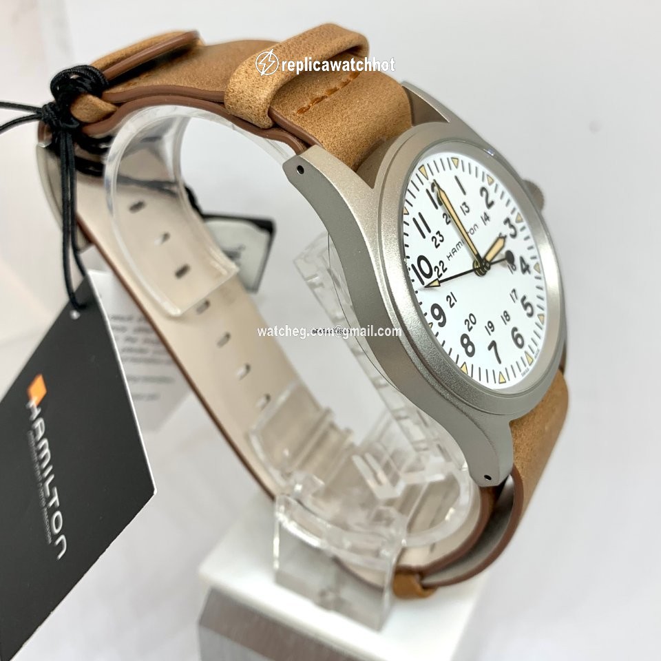 Hamilton Khaki Field Mens watch Unisex Manual winding Steel H69439511 2