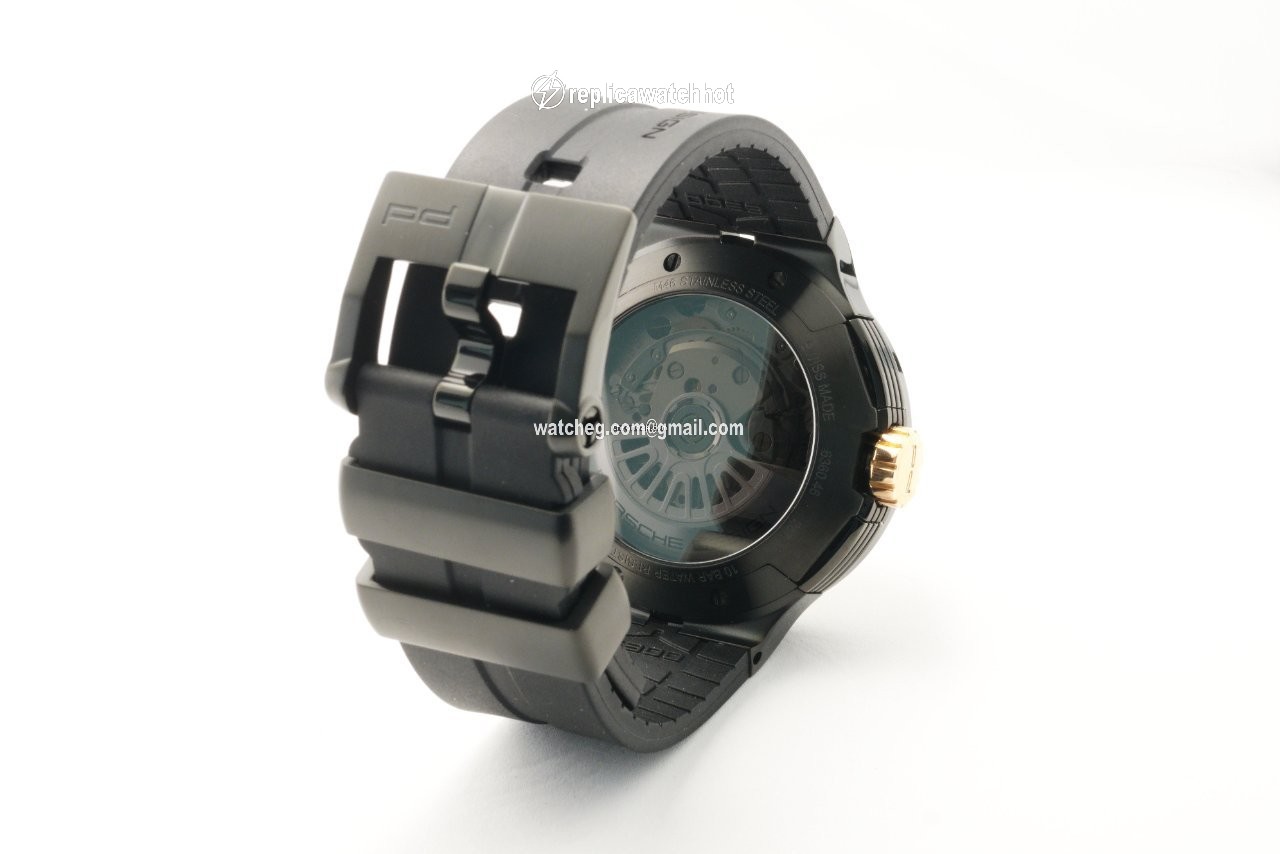 Porsche Design Flat Six Mens watch Unisex Automatic Steel 6360.46.44.1254 2