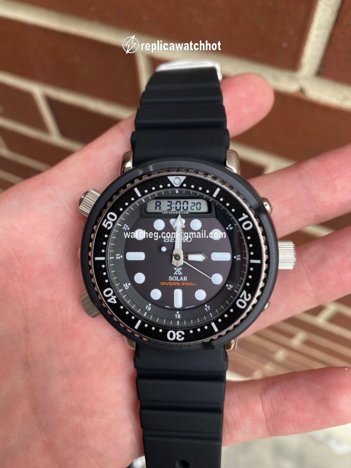Seiko Prospex Mens watch Unisex Quartz Steel SNJ025P1 2