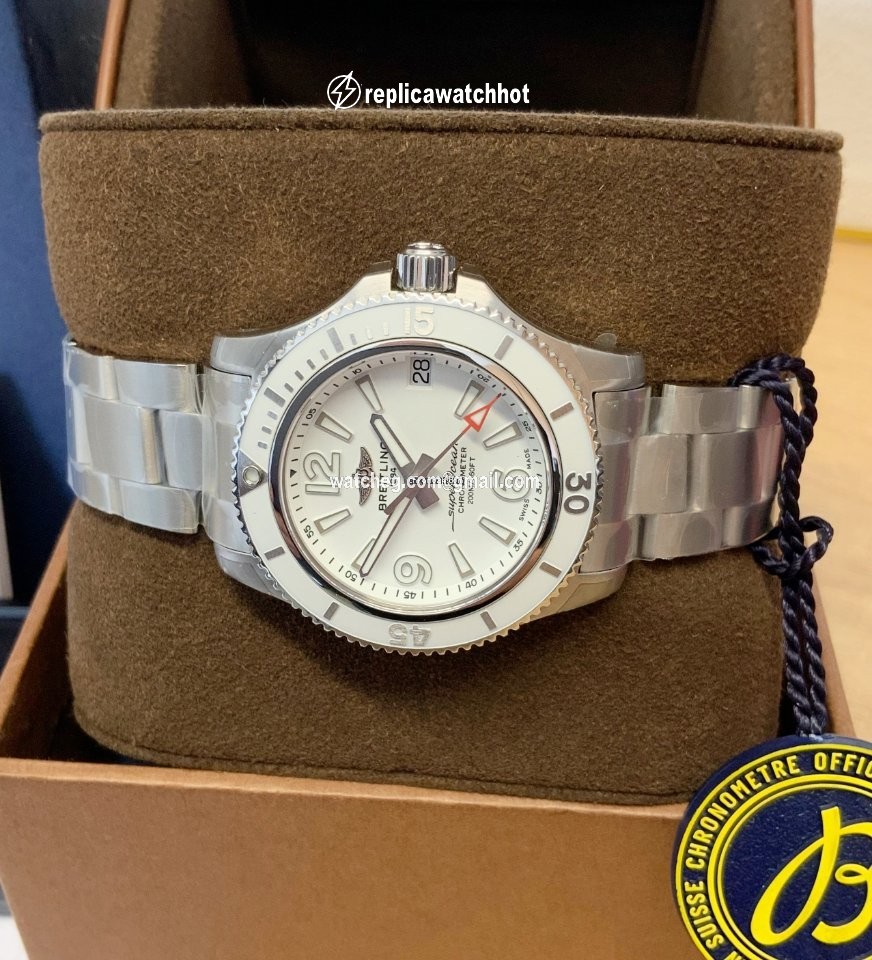 Breitling Superocean Womens watch Automatic Steel A17316D21A1A1 2