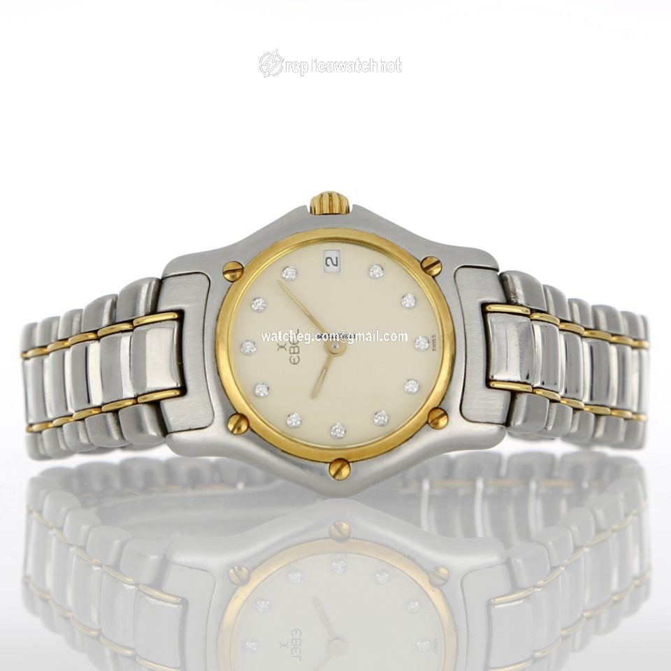 Ebel 1911 Womens watch Quartz Gold Steel 188901 2