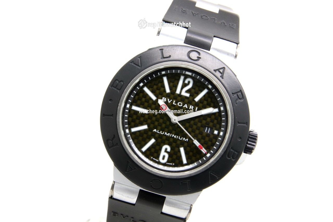 Bulgari Diagono Mens watch Unisex Automatic Aluminum AL44TA 2