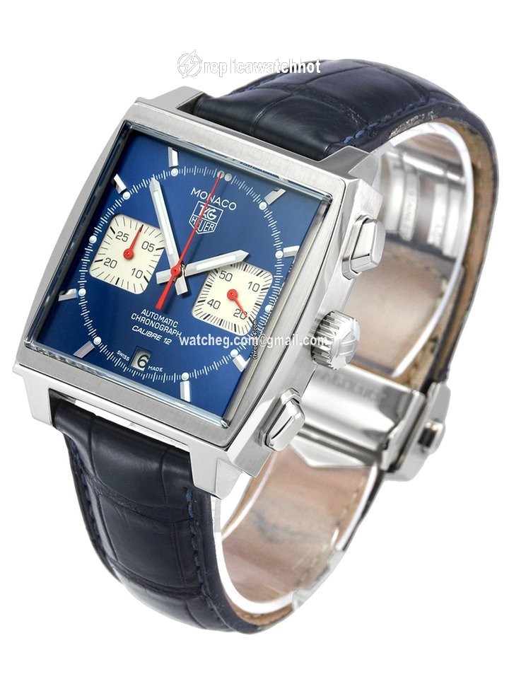 TAG Heuer Monaco Calibre 12 Mens watch Unisex Automatic Steel CAW2111.FC6183 2