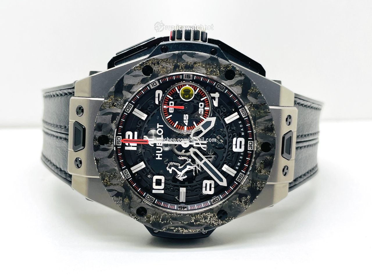 Hublot Big Bang Ferrari Automatic Titanium 401.NJ.0123.VR 2