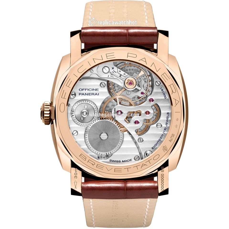 Panerai Special Editions Mens watch Unisex Manual winding Rose gold PAM00398 2