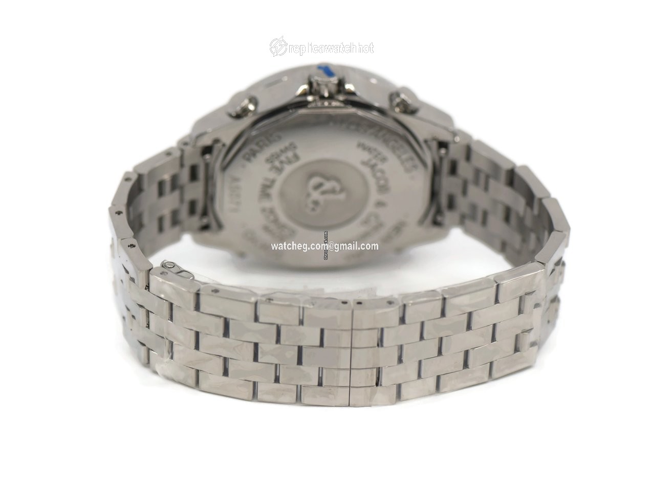 Jacob & Co. Five Time Zone Mens watch Unisex Quartz Steel JCM-58DA 2