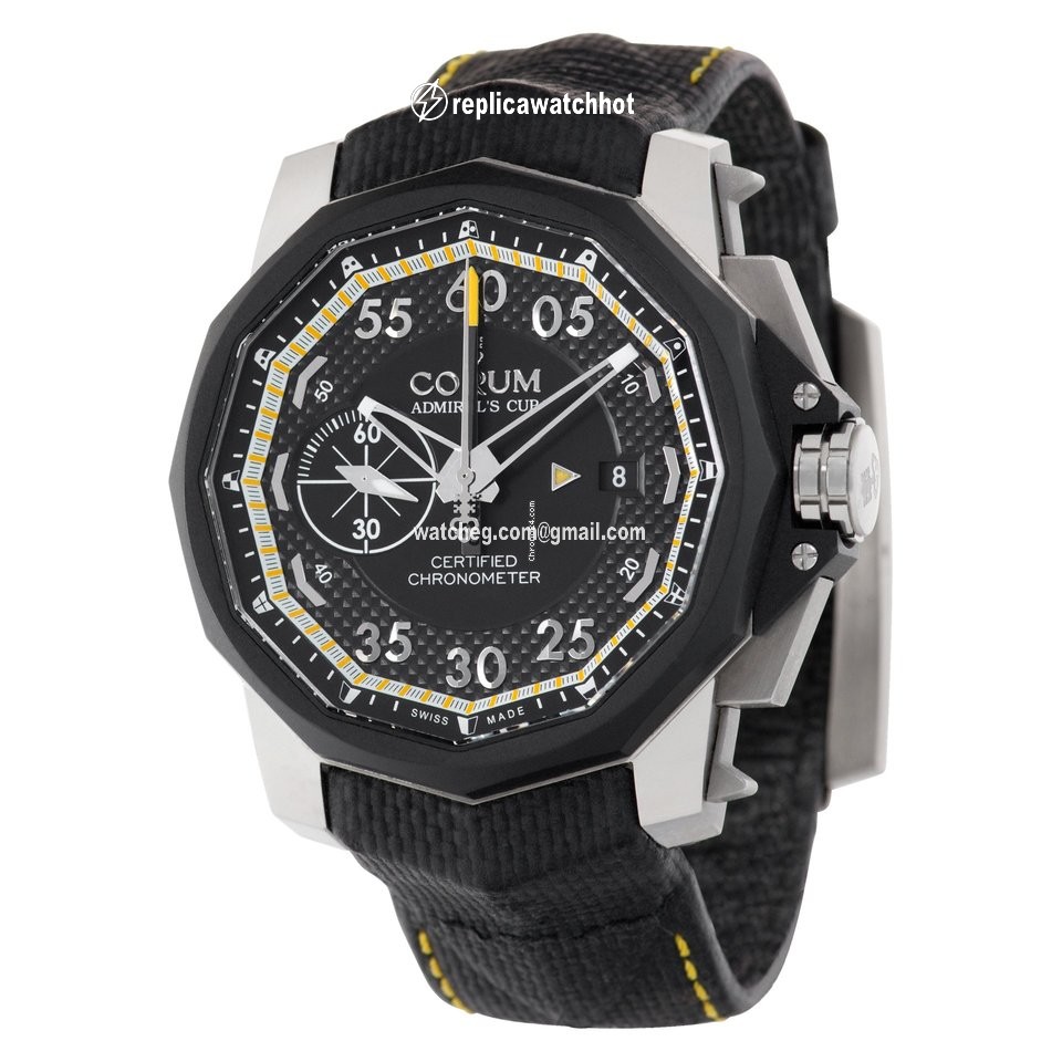 Corum Admirals Cup Seafender Centro Mens watch Unisex Automatic Titanium 960.101.04 0231 AN14 2